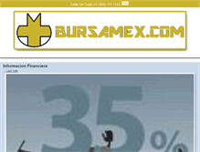 Tablet Screenshot of bursamex.com